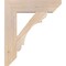 Ekena Millwork Olympic Slat Smooth Bracket, Douglas Fir, 5 1/2"W x 26"D x 30"H BKT06X26X30OLY06SDF - alternate 2
